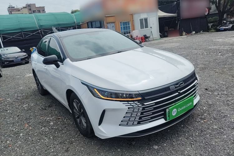 Used BYD Destroyer 05 2024 HONOR Edition DM-i 55KM Luxury Model Front Right 45 Deg