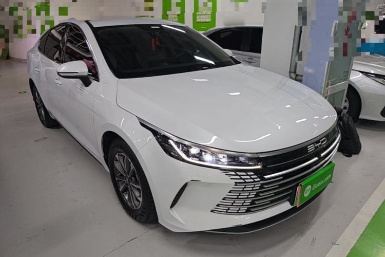 Used BYD Destroyer 05 2024 HONOR Edition DM-i 55KM Luxury Model Front Right 45 Deg
