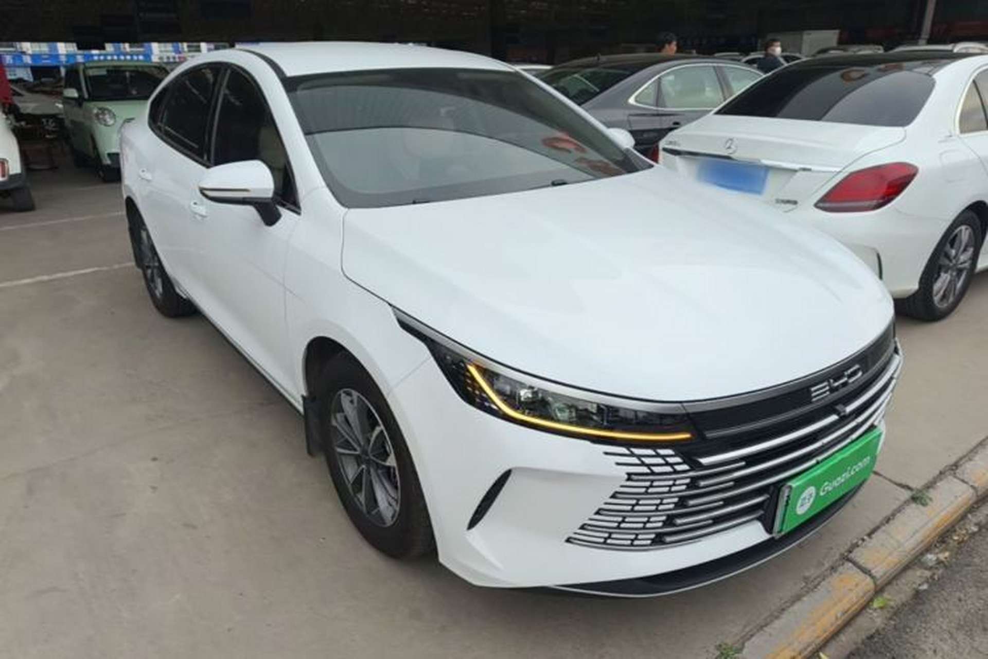 Used BYD Destroyer 05 2024 HONOR Edition DM-i 55KM Luxury Model Front Right 45 Deg