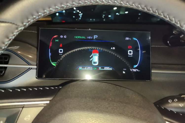 Used BYD Destroyer 05 2024 HONOR Edition DM-i 55KM Luxury Model Instrument Cluster