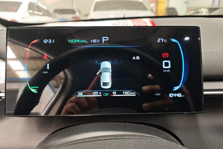 Used BYD Destroyer 05 2024 HONOR Edition DM-i 55KM Luxury Model Instrument Cluster