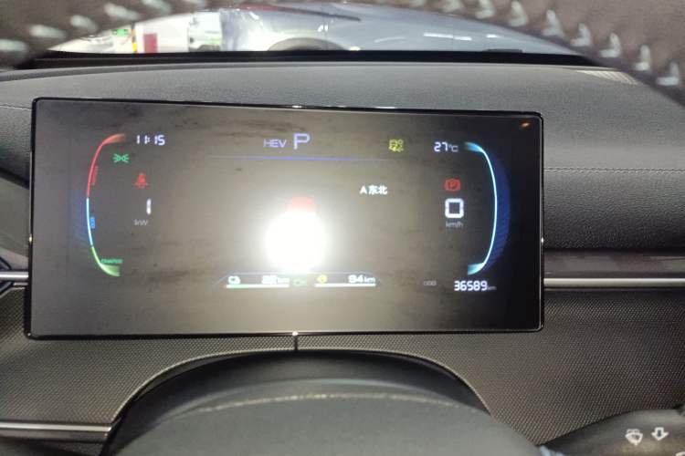 Used BYD Destroyer 05 2024 Honor Edition DM-i 120KM Luxury Model Instrument Cluster
