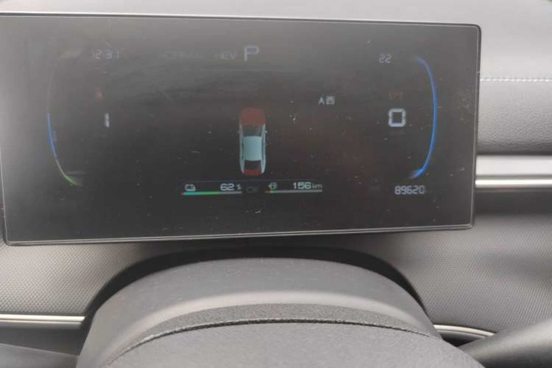 Used BYD Destroyer 05 2024 HONOR Edition DM-i 55KM Luxury Model Odometer Close Up