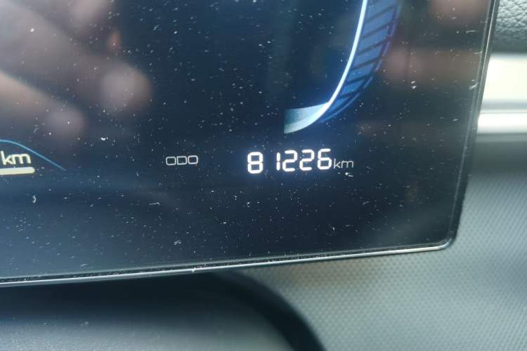 Used BYD Destroyer 05 2024 HONOR Edition DM-i 55KM Luxury Model Odometer Close Up