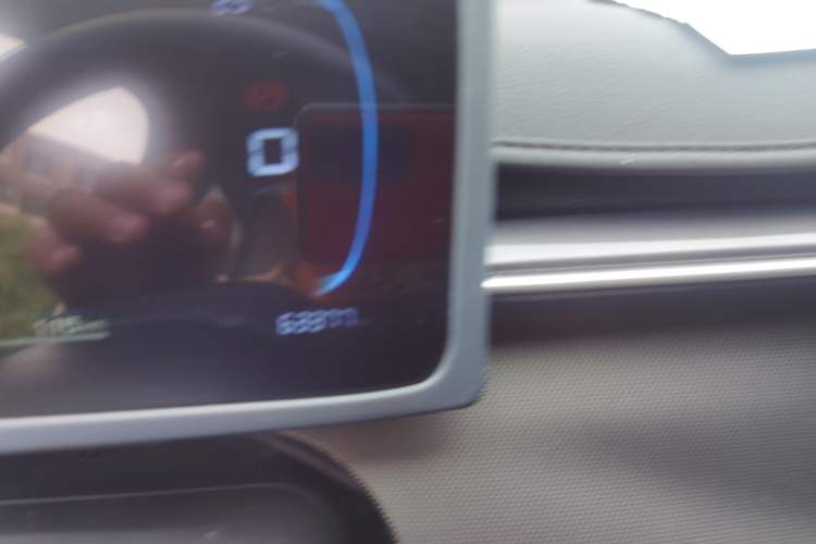 Used BYD Destroyer 05 2024 HONOR Edition DM-i 55KM Luxury Model Odometer Close Up