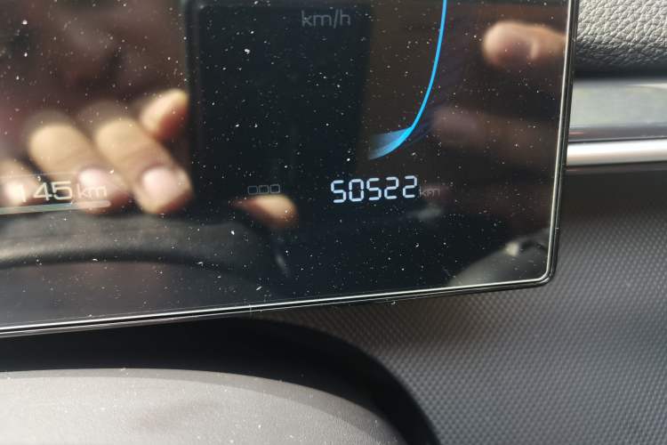 Used BYD Destroyer 05 2024 HONOR Edition DM-i 55KM Luxury Model Odometer Close Up