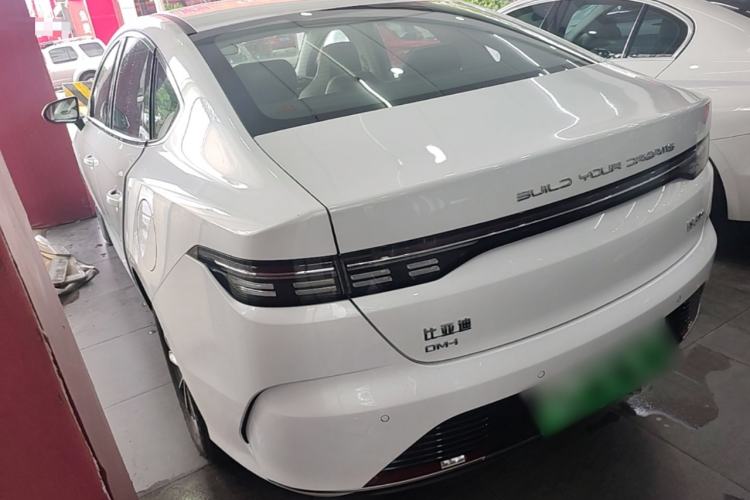 Used BYD Destroyer 05 2024 HONOR Edition DM-i 55KM Luxury Model Rear Left 45 Deg