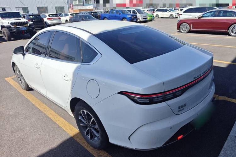 Used BYD Destroyer 05 2024 HONOR Edition DM-i 55KM Luxury Model Rear Left 45 Deg