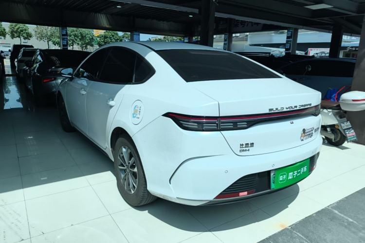 Used BYD Destroyer 05 2024 HONOR Edition DM-i 55KM Luxury Model Rear Left 45 Deg