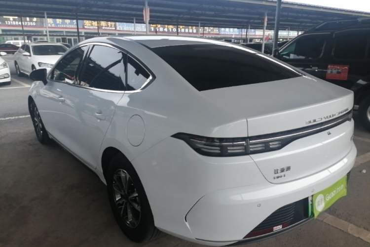 Used BYD Destroyer 05 2024 HONOR Edition DM-i 55KM Luxury Model Rear Left 45 Deg