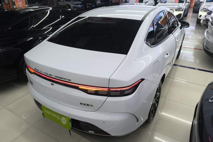 Used BYD Destroyer 05 2024 Honor Edition DM-i 120KM Luxury Model Rear Right 45 Deg