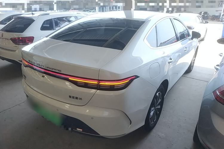 Used BYD Destroyer 05 2024 HONOR Edition DM-i 55KM Luxury Model Rear Right 45 Deg