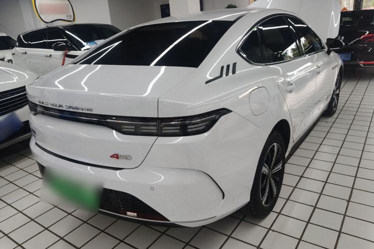Used BYD Destroyer 05 2024 HONOR Edition DM-i 55KM Luxury Model Rear Right 45 Deg