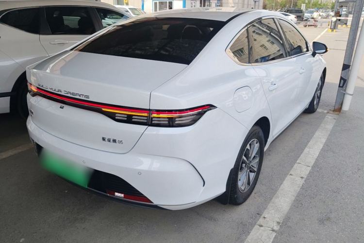 Used BYD Destroyer 05 2024 HONOR Edition DM-i 55KM Luxury Model Rear Right 45 Deg