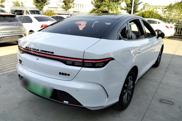 Used BYD Destroyer 05 2024 HONOR Edition DM-i 55KM Luxury Model Rear Right 45 Deg