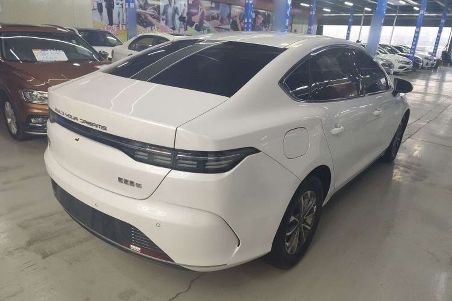 Used BYD Destroyer 05 2024 HONOR Edition DM-i 55KM Luxury Model Rear Right 45 Deg