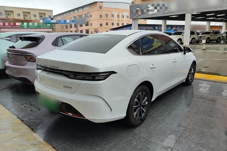 Used BYD Destroyer 05 2024 HONOR Edition DM-i 55KM Luxury Model Rear Right 45 Deg