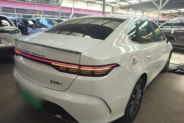 Used BYD Destroyer 05 2024 HONOR Edition DM-i 55KM Luxury Model Rear Right 45 Deg