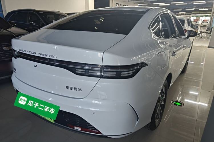 Used BYD Destroyer 05 2024 HONOR Edition DM-i 55KM Luxury Model Rear Right 45 Deg