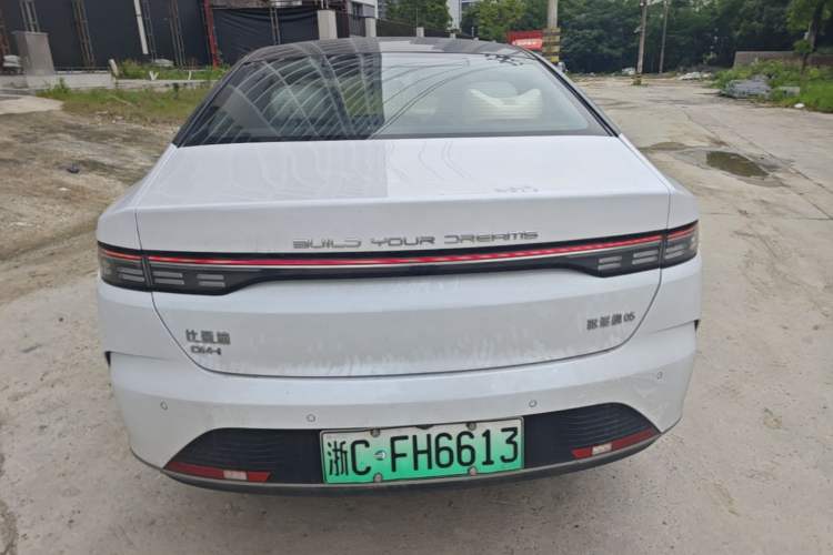 Used BYD Destroyer 05 2024 Honor Edition DM-i 120KM Luxury Model Rear