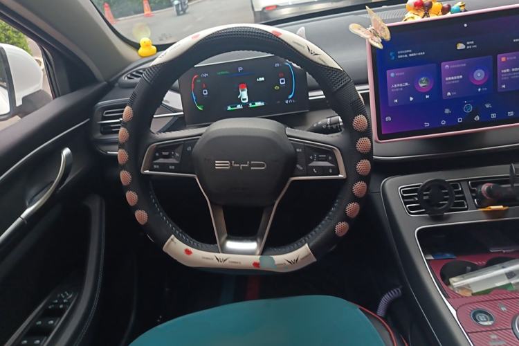 Used BYD Destroyer 05 2024 HONOR Edition DM-i 55KM Luxury Model Steering Wheel