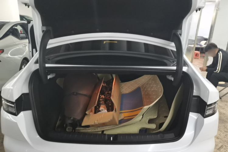 Used BYD Destroyer 05 2024 HONOR Edition DM-i 55KM Luxury Model Trunk