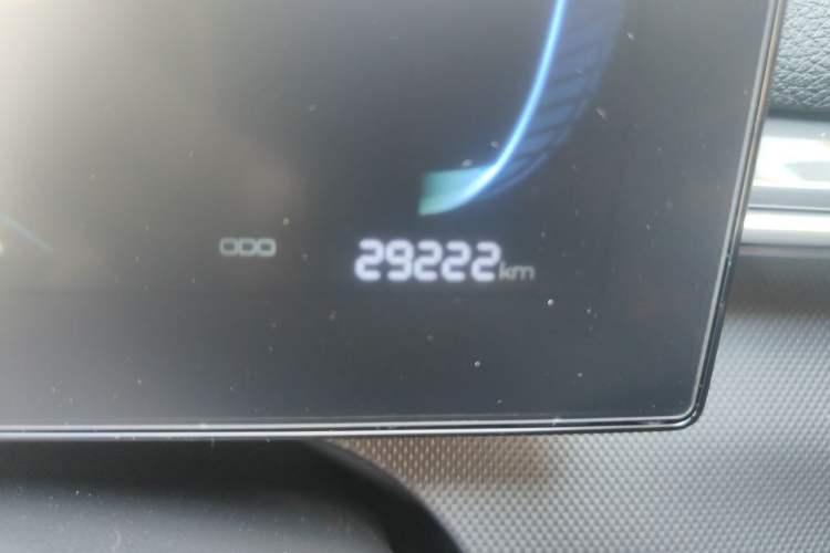 Used BYD Destroyer 05 2025 DM-i 55KM Standard Range Model Odometer Close Up