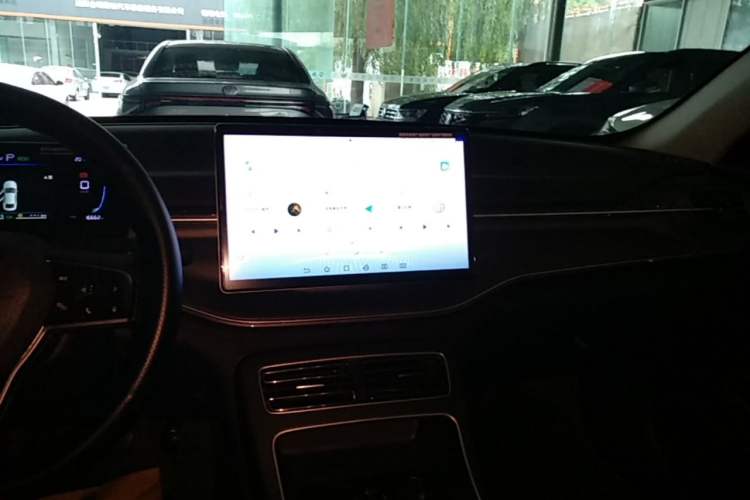 Used BYD Destroyer 05 2025 DM-i 55KM Standard Range Model Audio And AC Panel