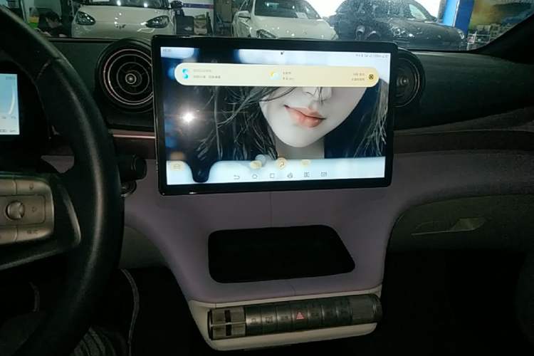 Used BYD Dolphin 2021 405 km Fashion Edition Audio And AC Panel