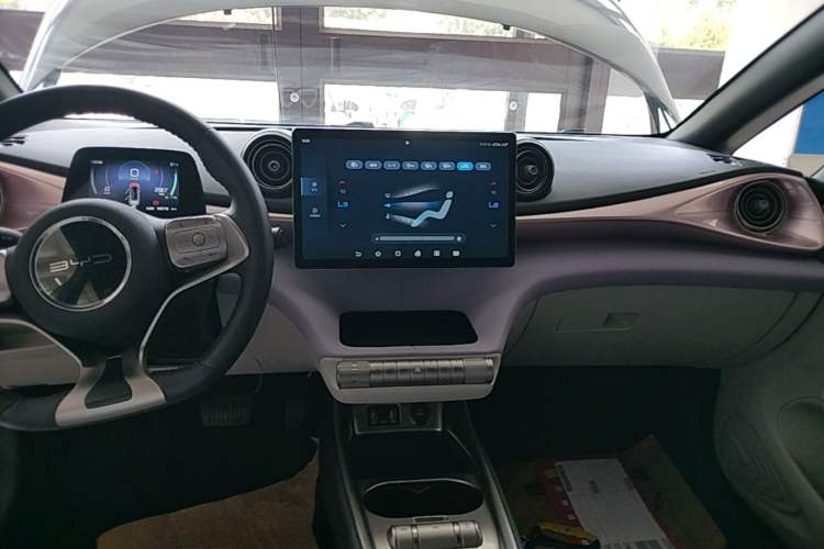 Used BYD Dolphin 2021 405 km Fashion Edition Audio And AC Panel
