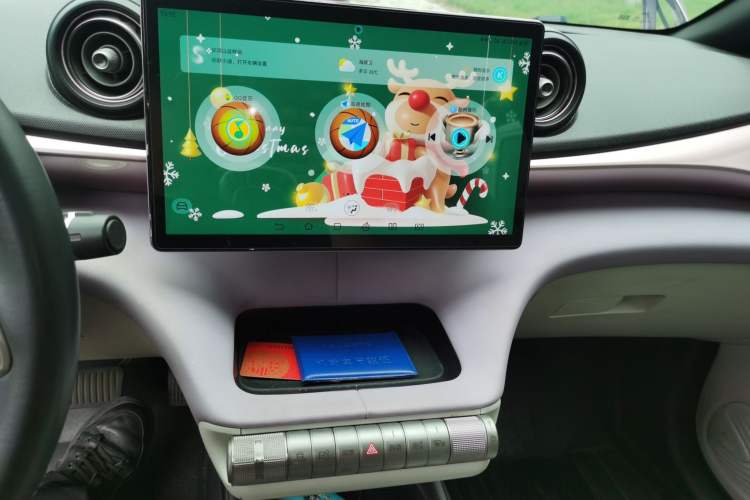 Used BYD Dolphin 2021 405 km Fashion Edition Audio And AC Panel