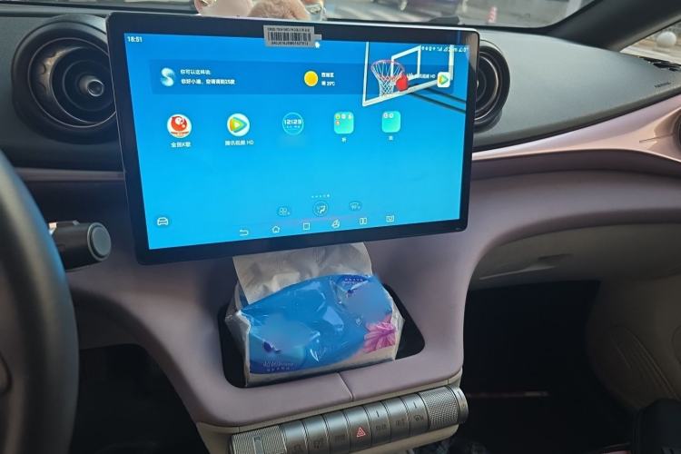 Used BYD Dolphin 2021 405 km Fashion Edition Audio And AC Panel