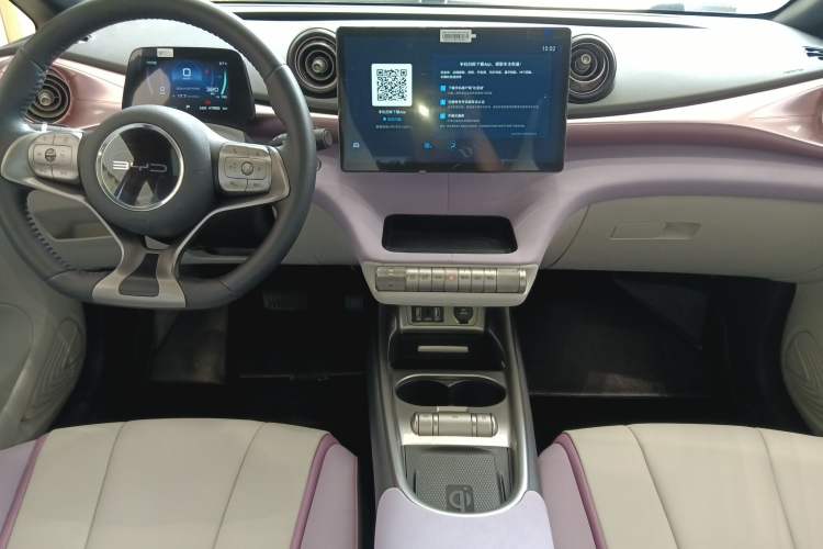 Used BYD Dolphin 2021 405 km Fashion Edition Audio And AC Panel
