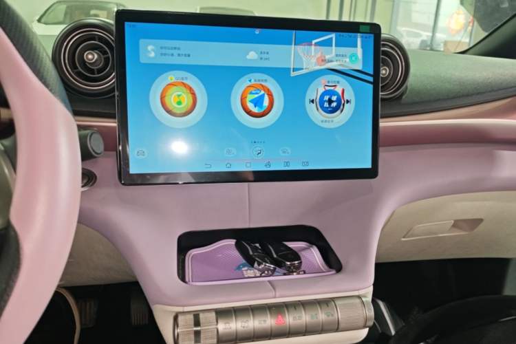 Used BYD Dolphin 2021 405 km Fashion Edition Audio And AC Panel