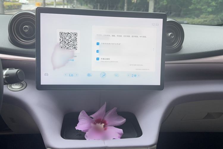 Used BYD Dolphin 2021 405 km Fashion Edition Audio And AC Panel
