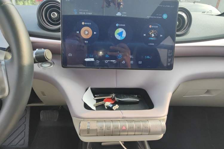 Used BYD Dolphin 2021 405 km Fashion Edition Audio And AC Panel