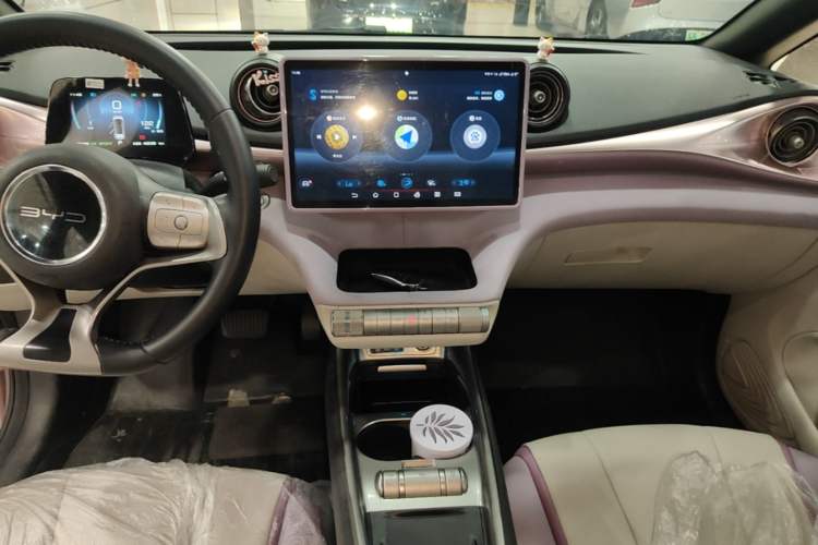 Used BYD Dolphin 2021 405 km Fashion Edition Audio And AC Panel