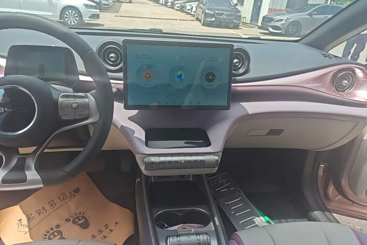 Used BYD Dolphin 2021 405 km Fashion Edition Audio And AC Panel