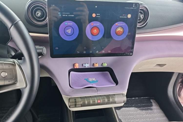 Used BYD Dolphin 2021 405 km Fashion Edition Audio And AC Panel