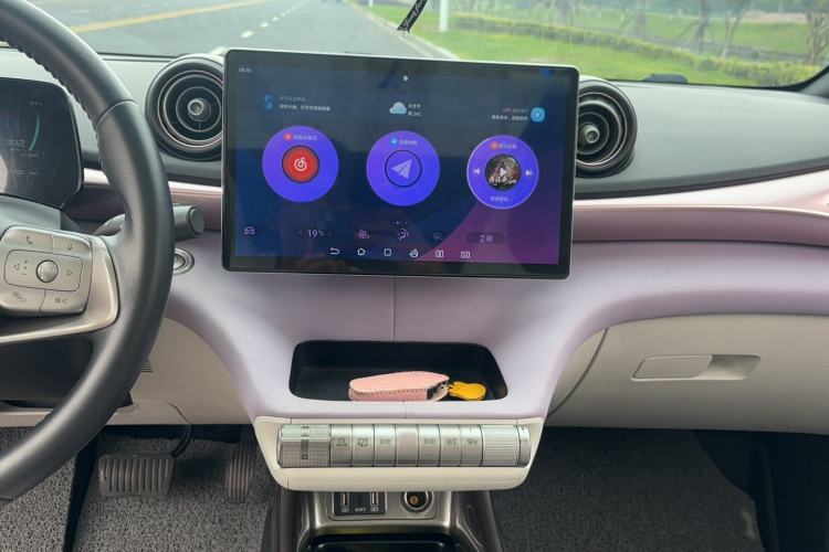 Used BYD Dolphin 2021 405 km Fashion Edition Audio And AC Panel