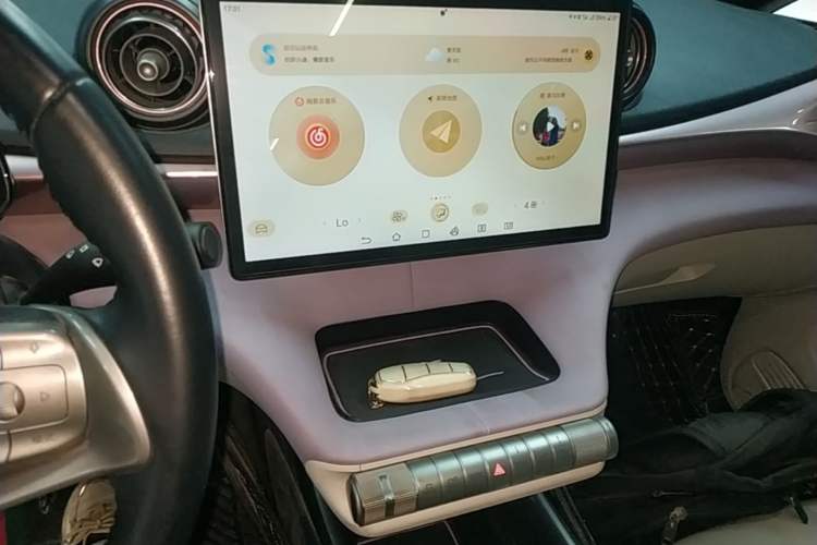 Used BYD Dolphin 2021 405 km Fashion Edition Audio And AC Panel