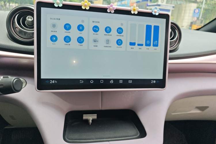 Used BYD Dolphin 2021 405 km Free Version Audio And AC Panel