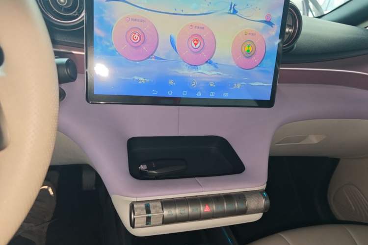 Used BYD Dolphin 2021 405 km Fashion Edition Audio And AC Panel
