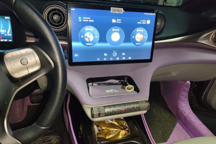 Used BYD Dolphin 2021 405 km Fashion Edition Audio And AC Panel