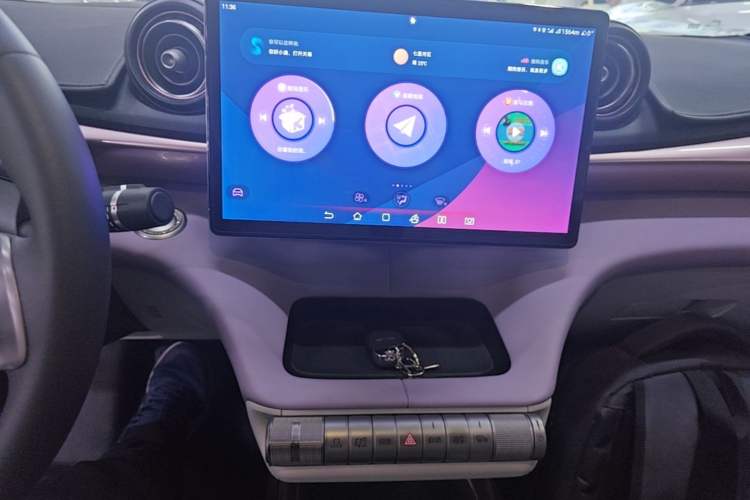 Used BYD Dolphin 2021 405 km Fashion Edition Audio And AC Panel
