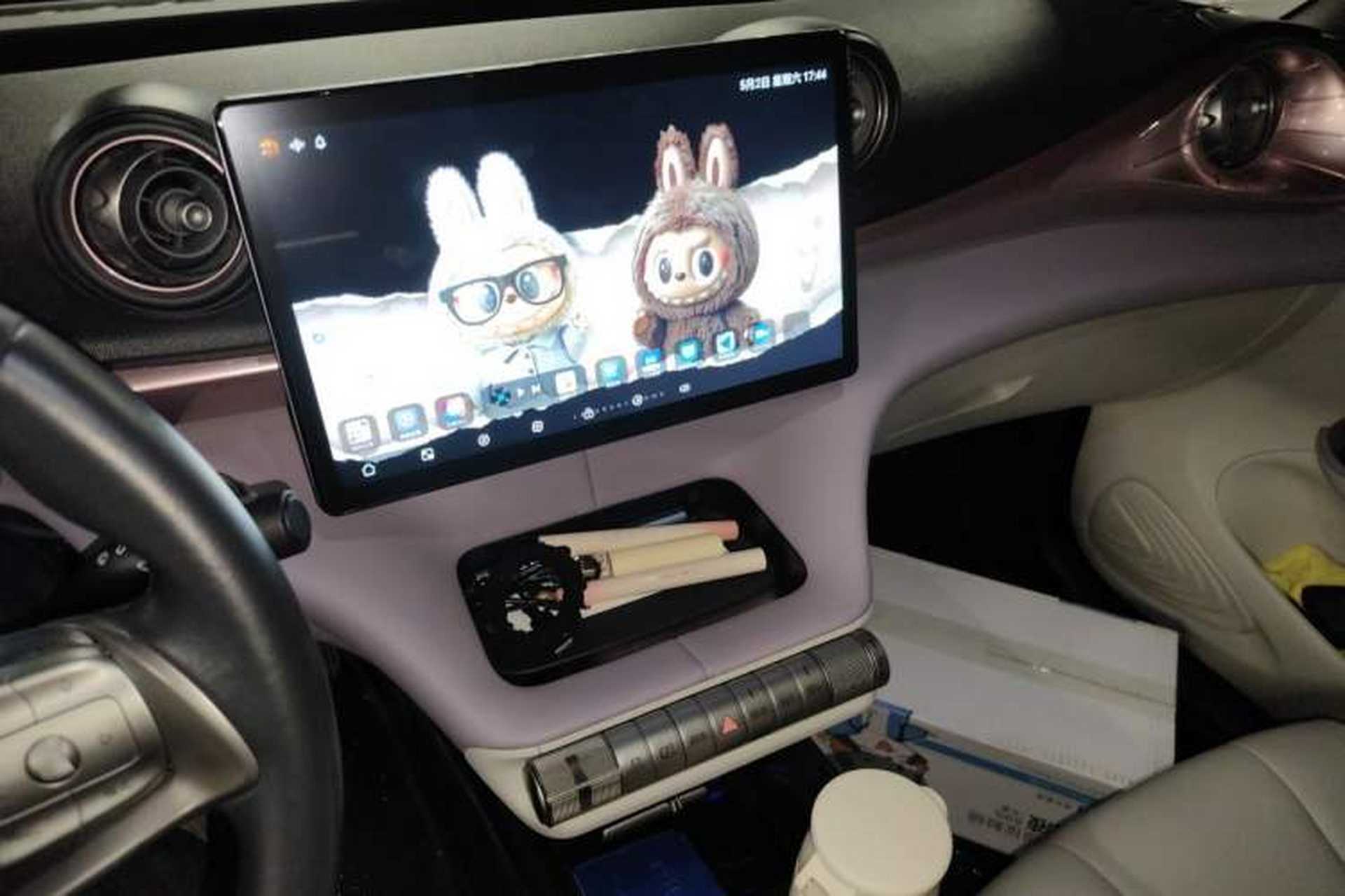 Used BYD Dolphin 2021 405 km Fashion Edition Audio And AC Panel