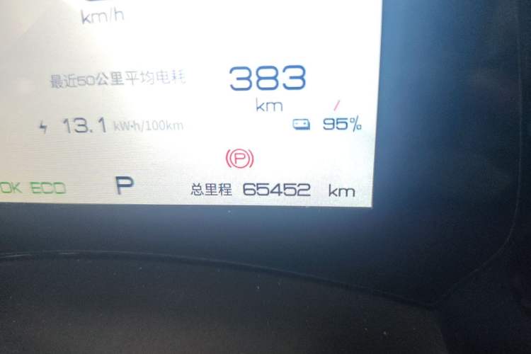 Used BYD Dolphin 2021 401km Knight Edition Odometer Close Up