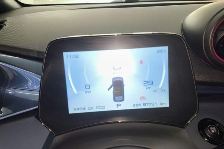Used BYD Dolphin 2021 405 km Fashion Edition Odometer Close Up
