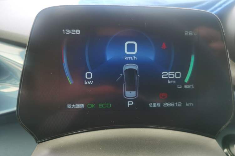 Used BYD Dolphin 2021 405 km Fashion Edition Odometer Close Up