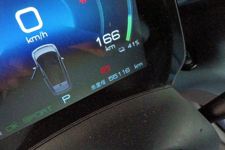 Used BYD Dolphin 2021 405 km Fashion Edition Odometer Close Up